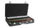 White/Green Tiles Classic Pusher Arms Aluminum Case Black J597