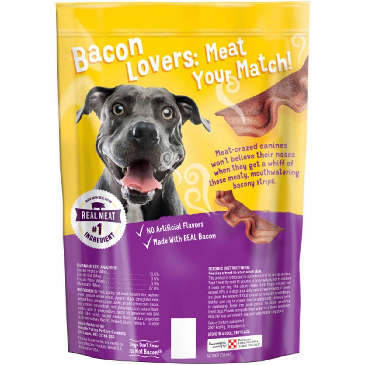 Bacon Flavor Dog Treats V351