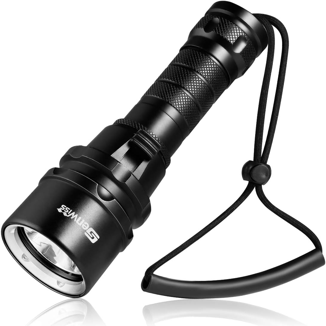 2000 Lumen Waterproof Underwater LED Dive Torch D788513