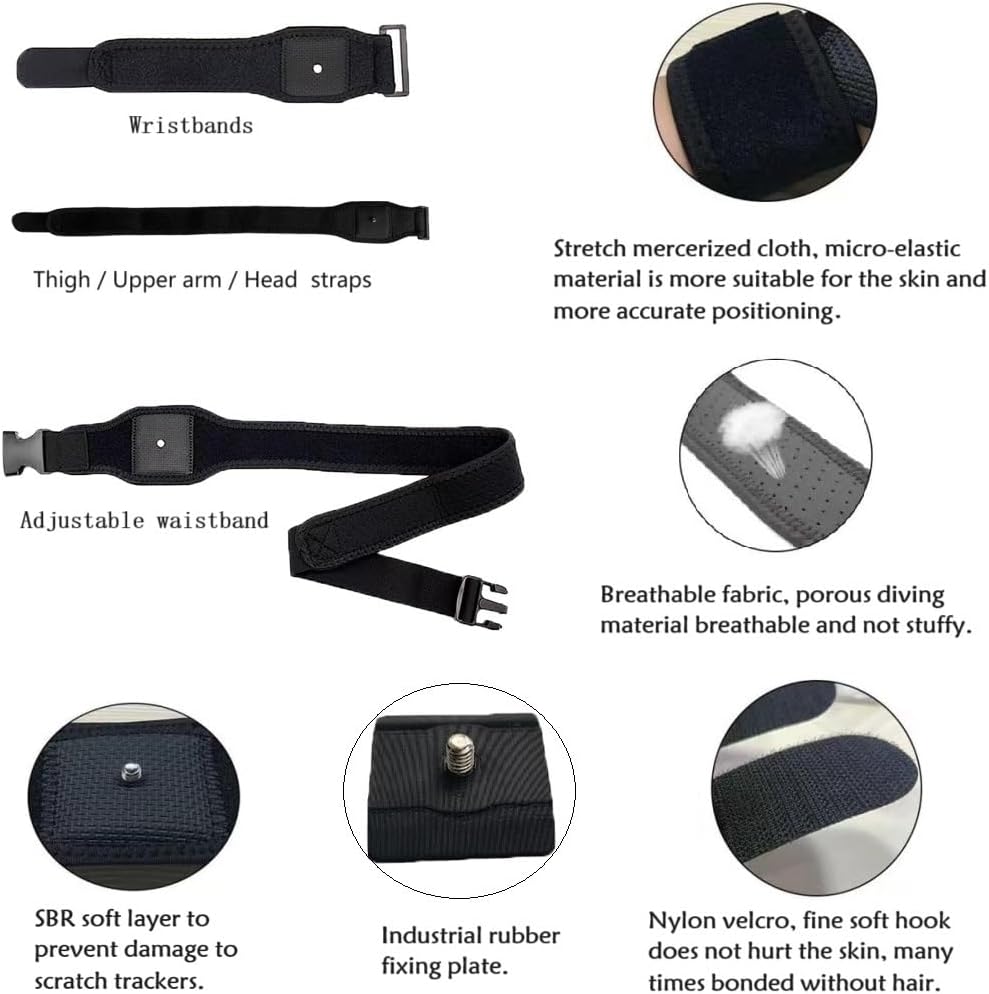 Full Body Tracker Strap, Waist Belt, Hand and Foot Strap, Thigh Strap, VR Accessories S639