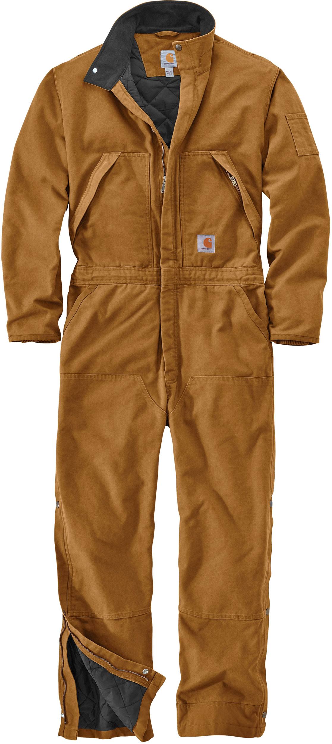 Brown Insulated Duck Coverall A6412
