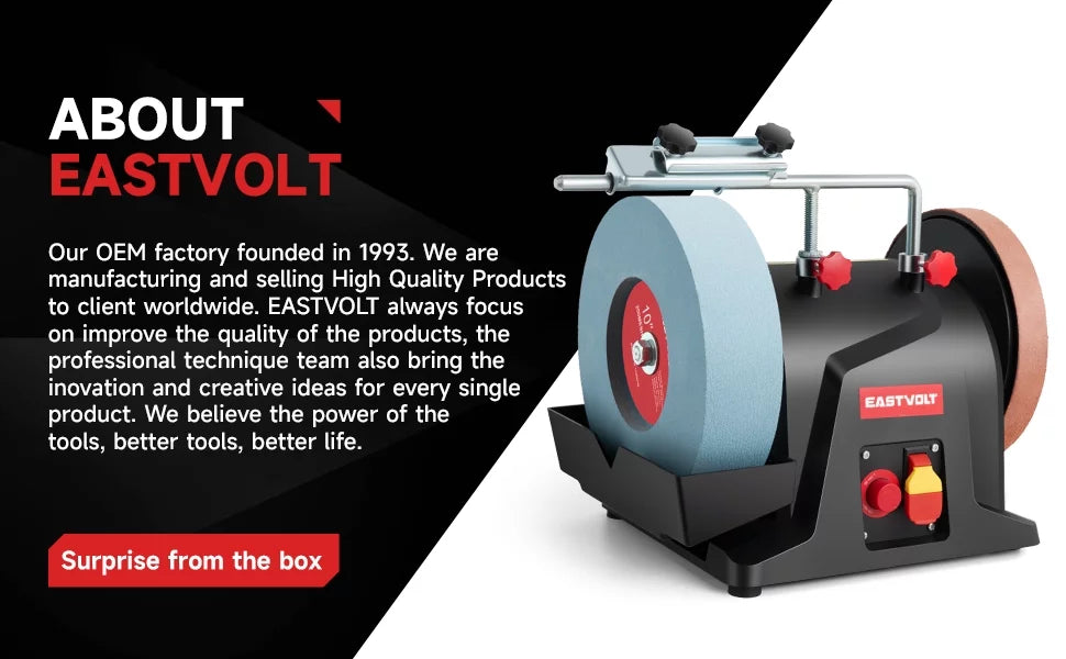 10 Inch Low Speed Wet Grinding Machine H5985