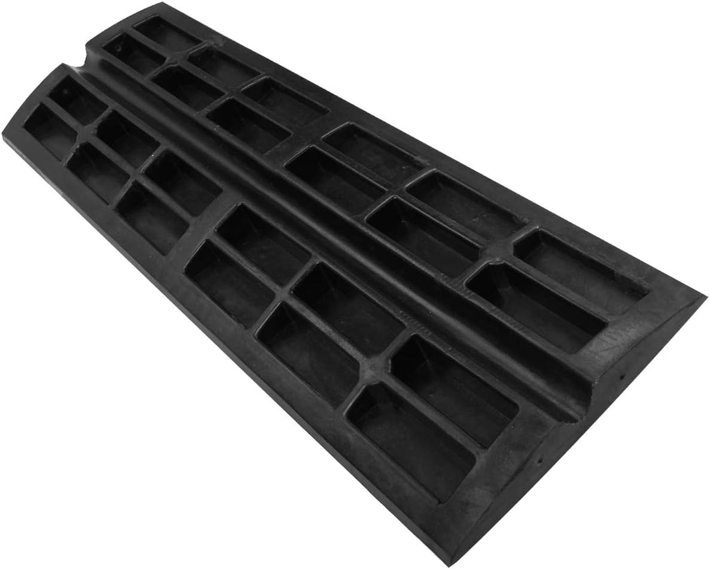 Rubber Curb Ramps 2.5 Inch Rise 2 Pack 10 Ton Capacity O56028