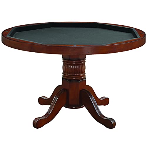 Antique White 48" Game Table B982