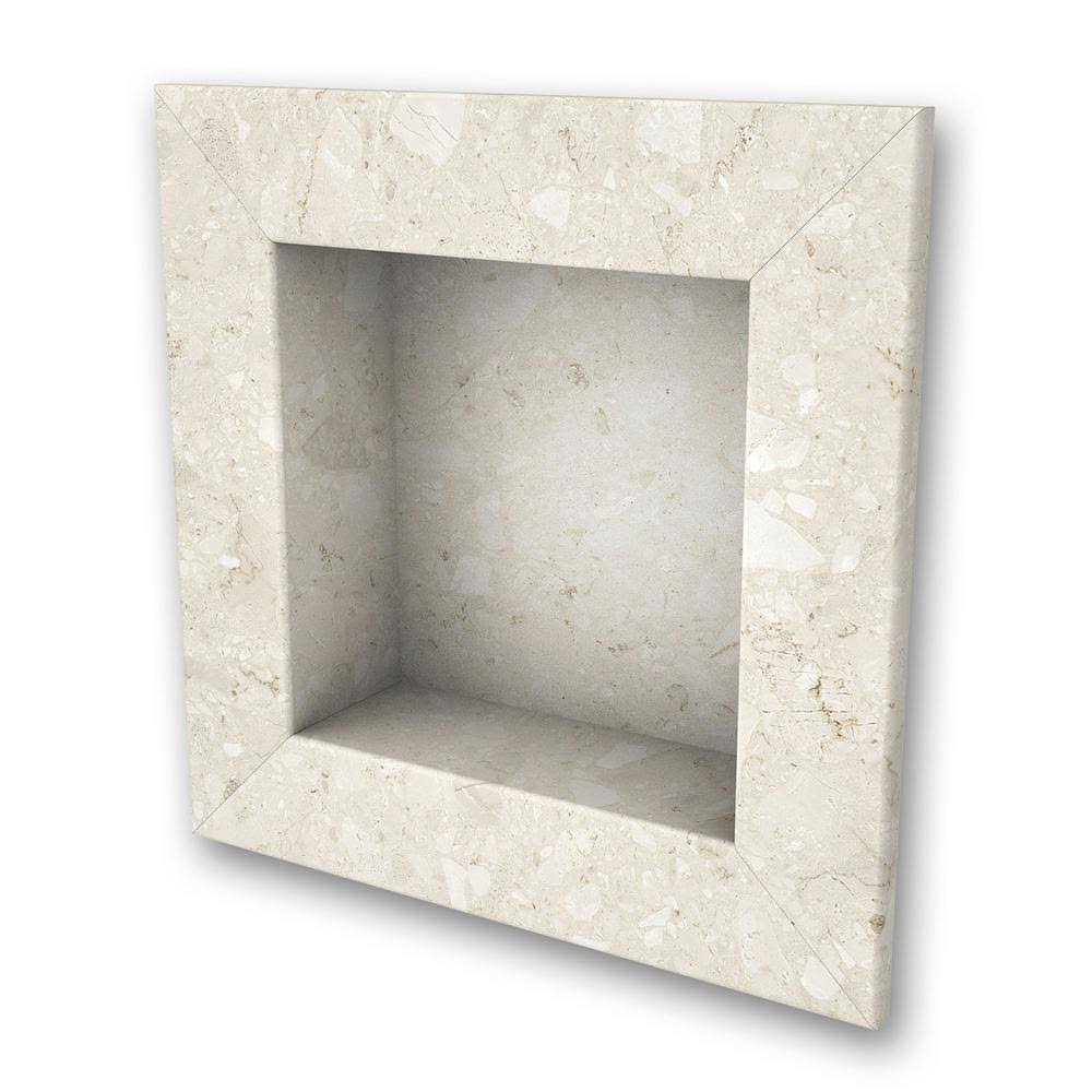 17 in. x 17 in. Square Recessed Shampoo Caddy V785854