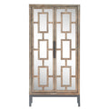 Gray Tall Storage Cabinet C941735