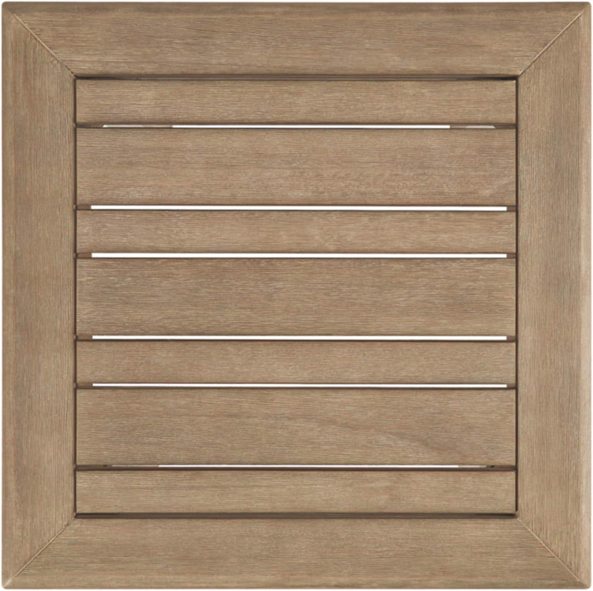 Eucalyptus Wood Square End Table L8110