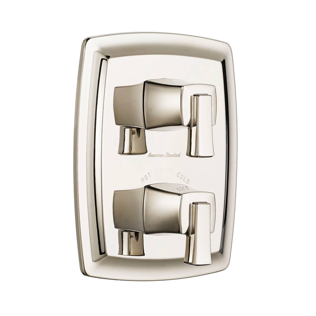 Two-Handle Thermostatic Valve Trim Kit Polished Nickel F511