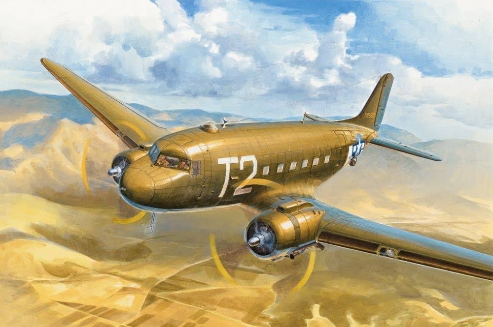 1/72 C-47D Skytrain Scale Model R6759