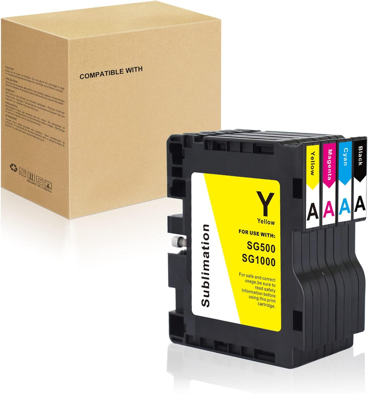 Sublimation Ink Cartridge 4-Pack M6914