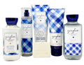 Gingham Deluxe Gift Set Fine Fragrance Mist Body Cream Shower Gel Body Lotion Moisturizing Body Wash T355