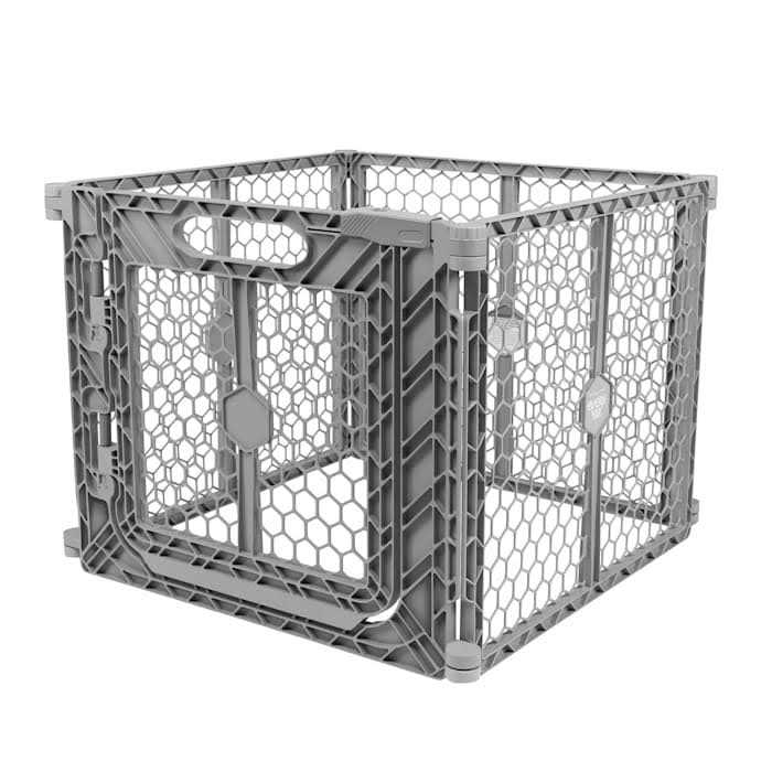 Convertible Walk-Through 28 x 42 Dog Playpen with Gate T12488