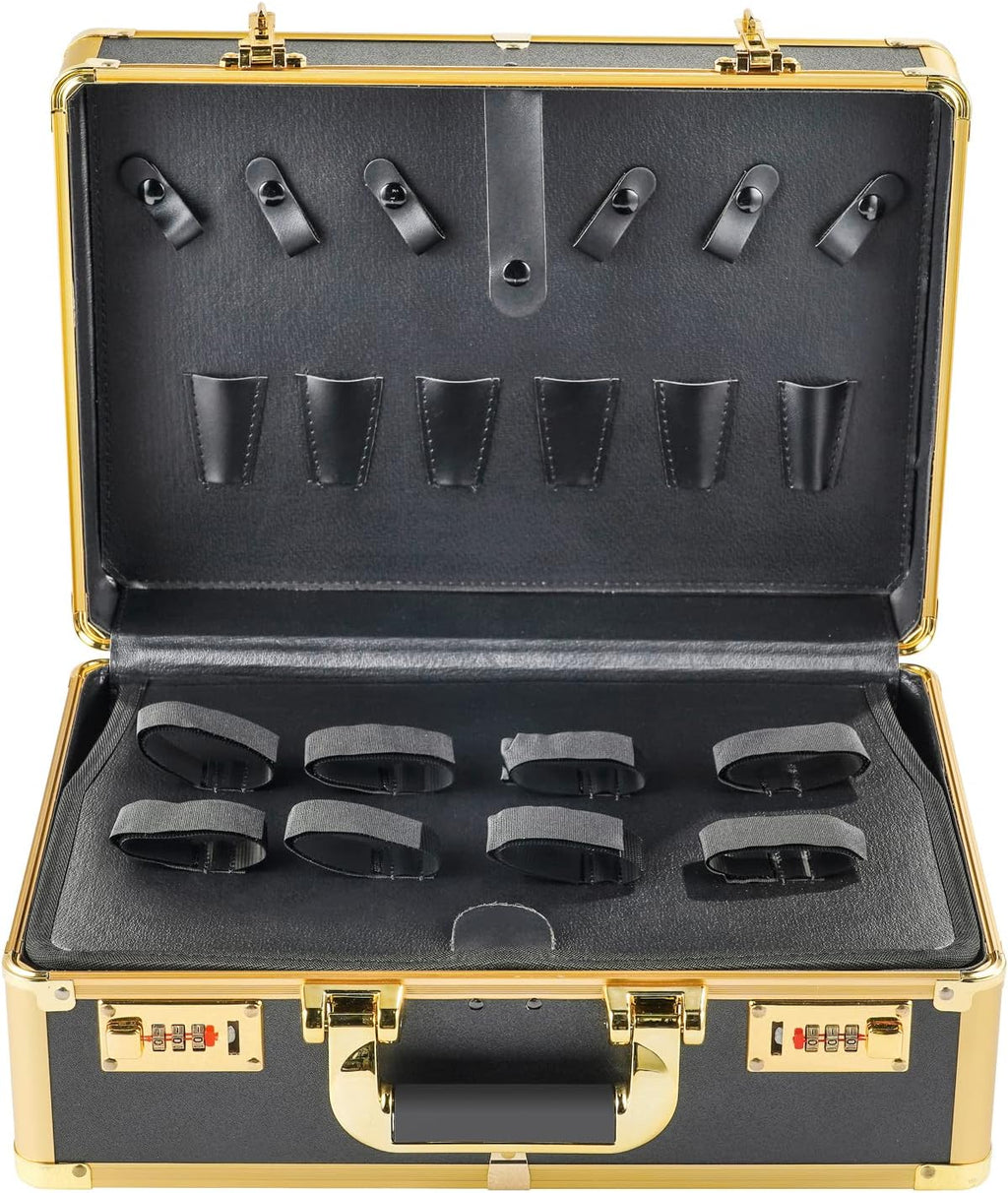 Barber Case with Code Lock Dual Layer 16 x 13 x 6 inch P1905