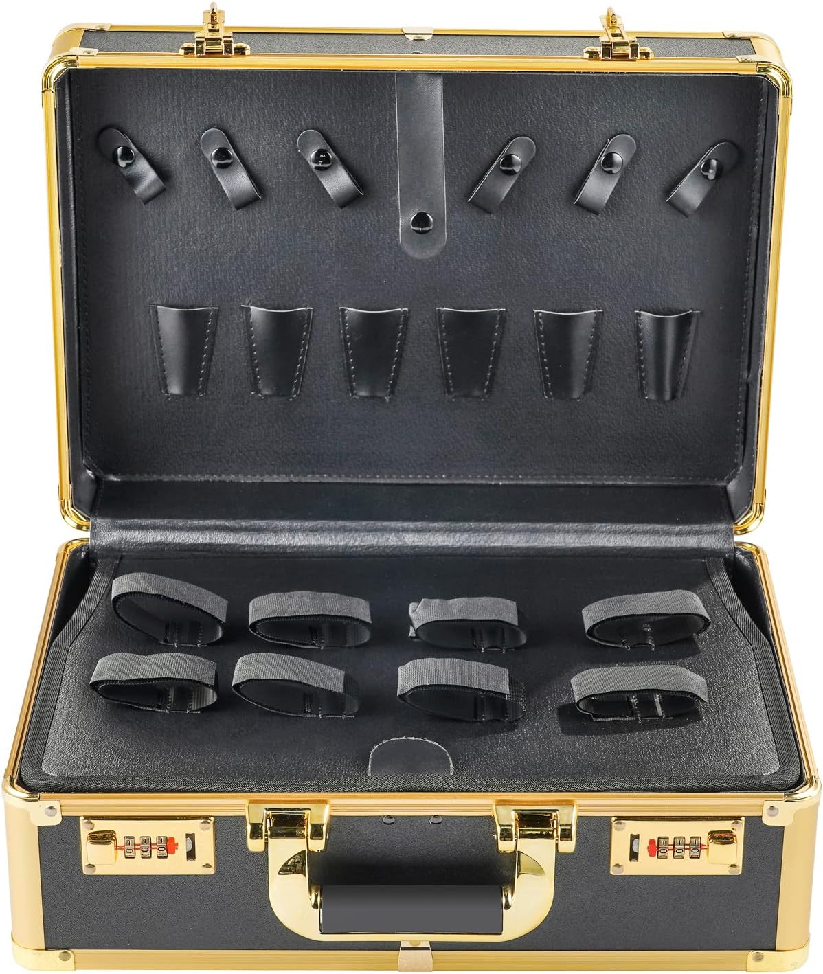 Barber Case with Code Lock Dual Layer 16 x 13 x 6 inch P1905