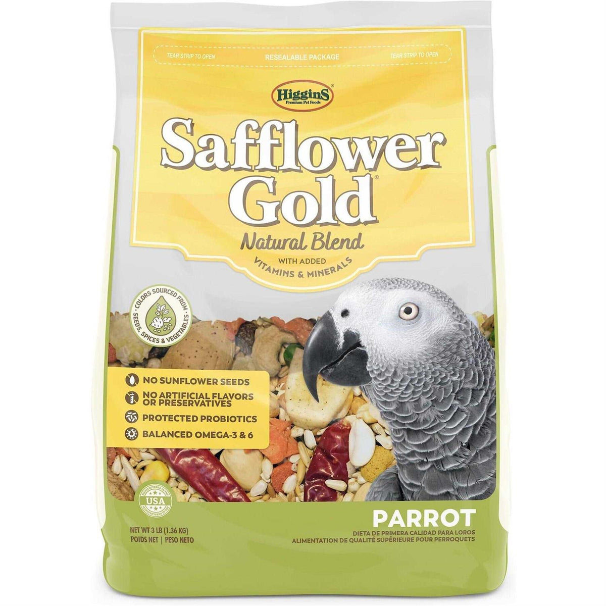 Safflower Gold Parrot Food V275176
