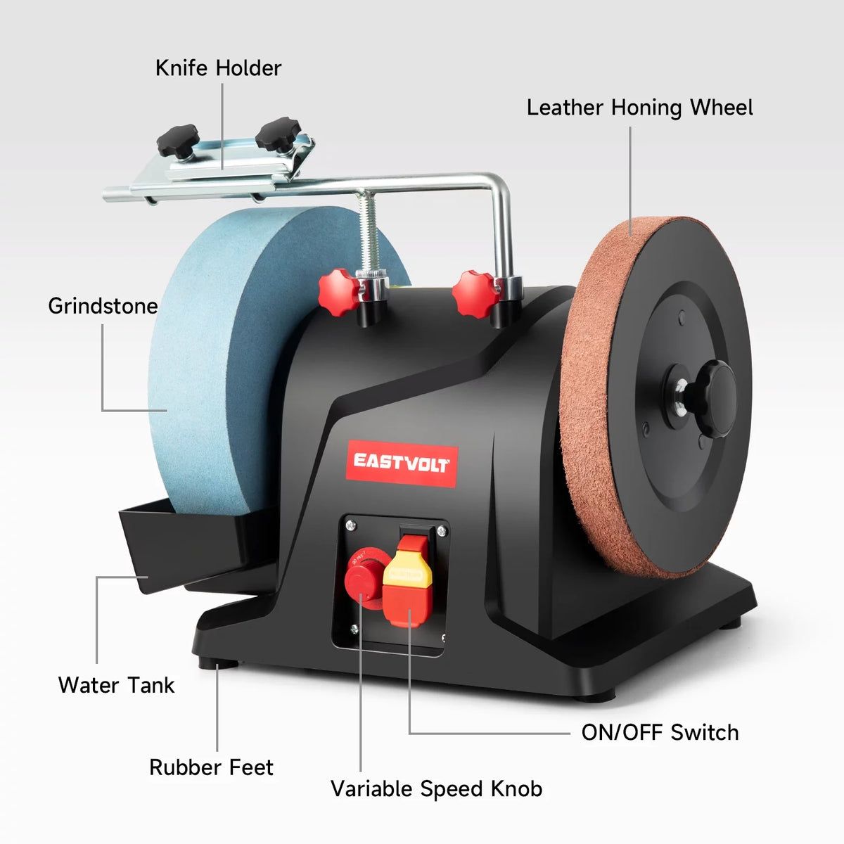 10 Inch Low Speed Wet Grinding Machine H5985