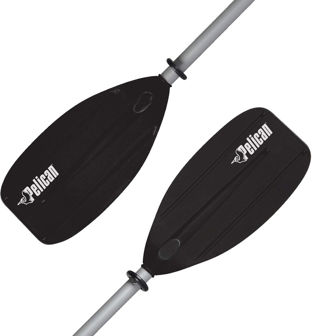Youth 2 Piece Aluminum Polypropylene Ribbed Blade Kayak Paddle Z187