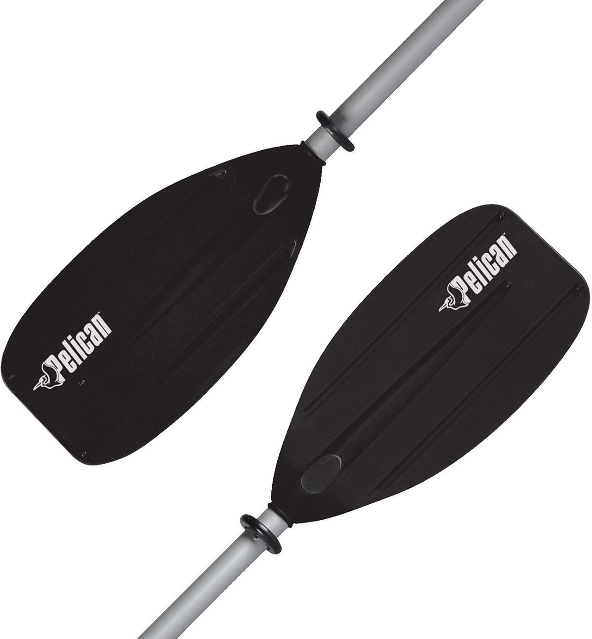 Youth 2 Piece Aluminum Polypropylene Ribbed Blade Kayak Paddle Z187