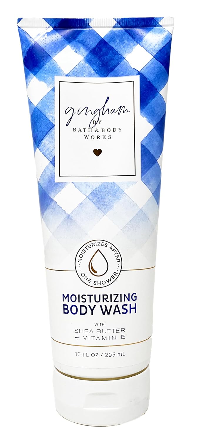 Gingham Deluxe Gift Set Fine Fragrance Mist Body Cream Shower Gel Body Lotion Moisturizing Body Wash T355