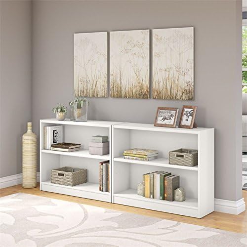 2 Shelf Bookcase Set of 2 S814442