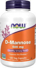 D-Mannose 500 mg, 120 Veg Capsules F9066