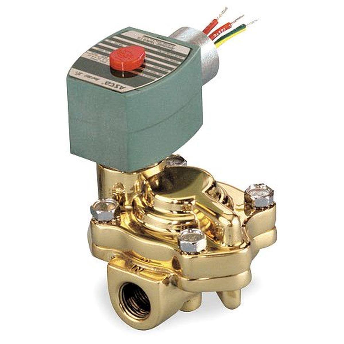 Slow Closing Solenoid Valve, Brass, NC J556