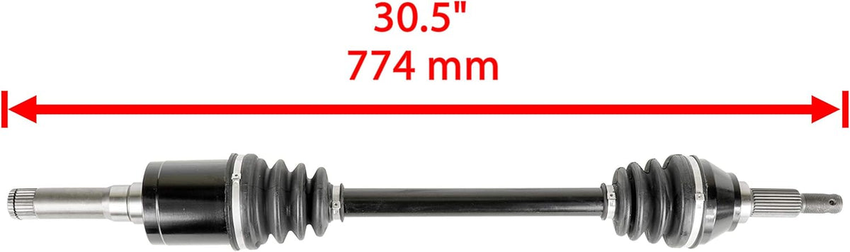 Rear Left Right Complete Cv Joint Axle Pack of 2 Z13753