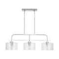 3 Light Island, Brushed Nickel G81591