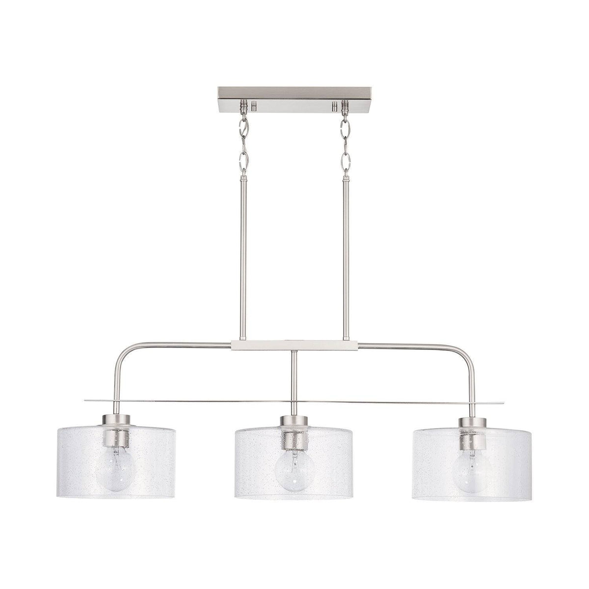 3 Light Island, Brushed Nickel G81591