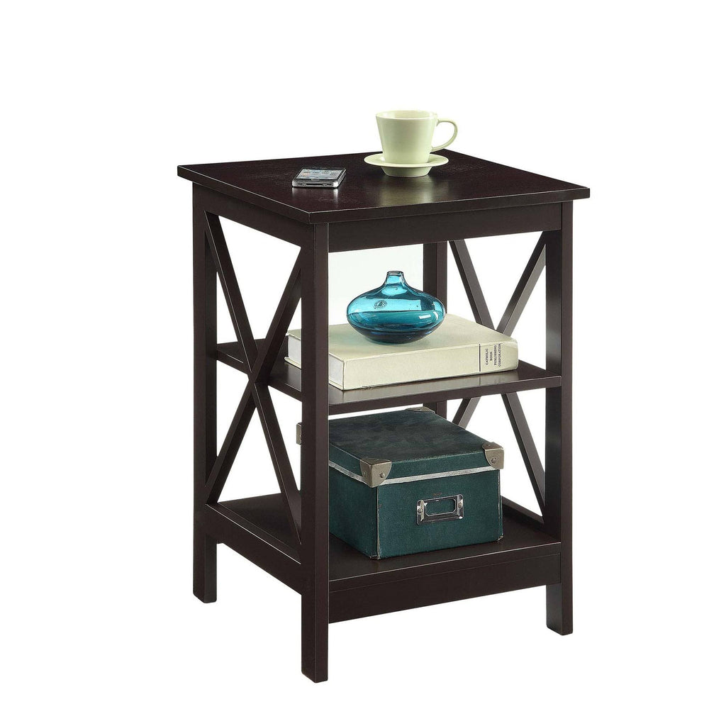 Cobalt Blue X-Base End Table C8747