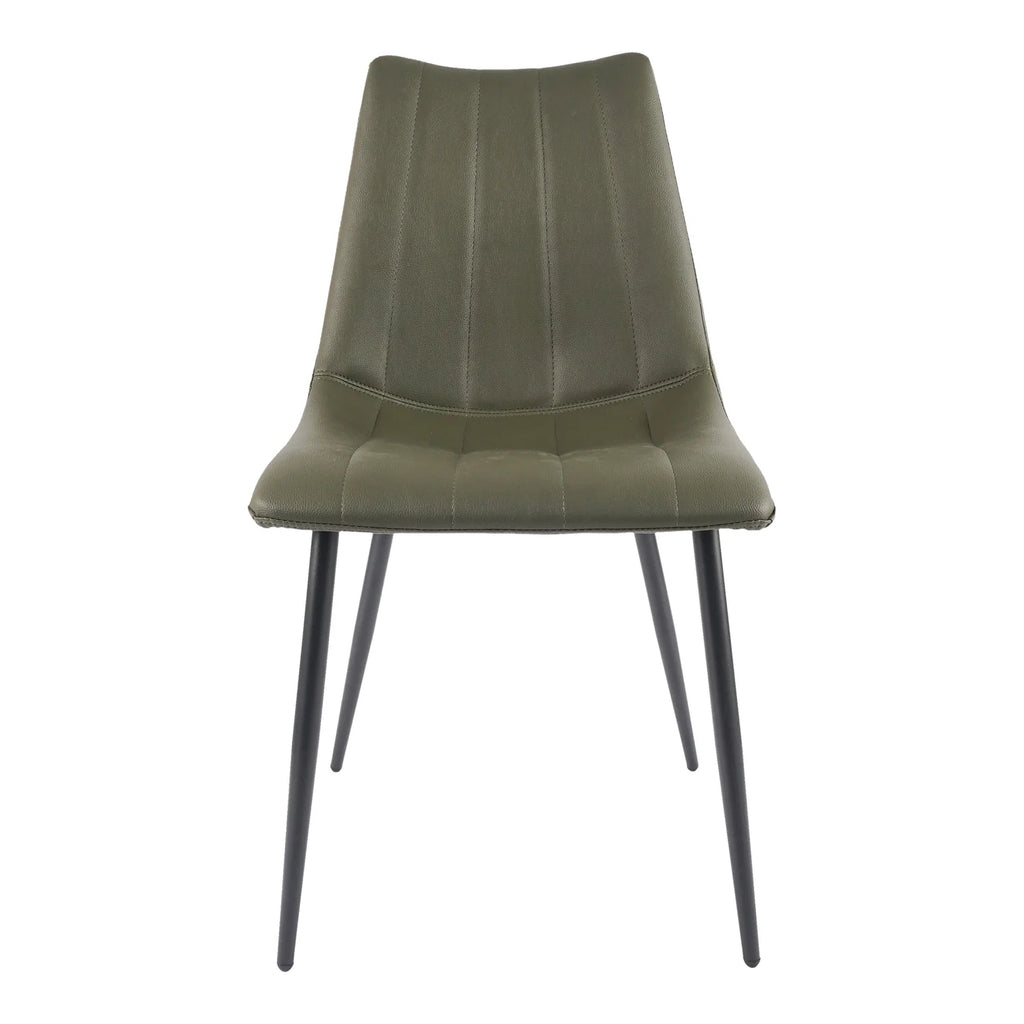 Dark Green Dining Chair Set Of 2 W830