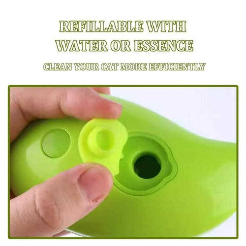 3 In1 Self Cleaning Steam Cat Brush I83796