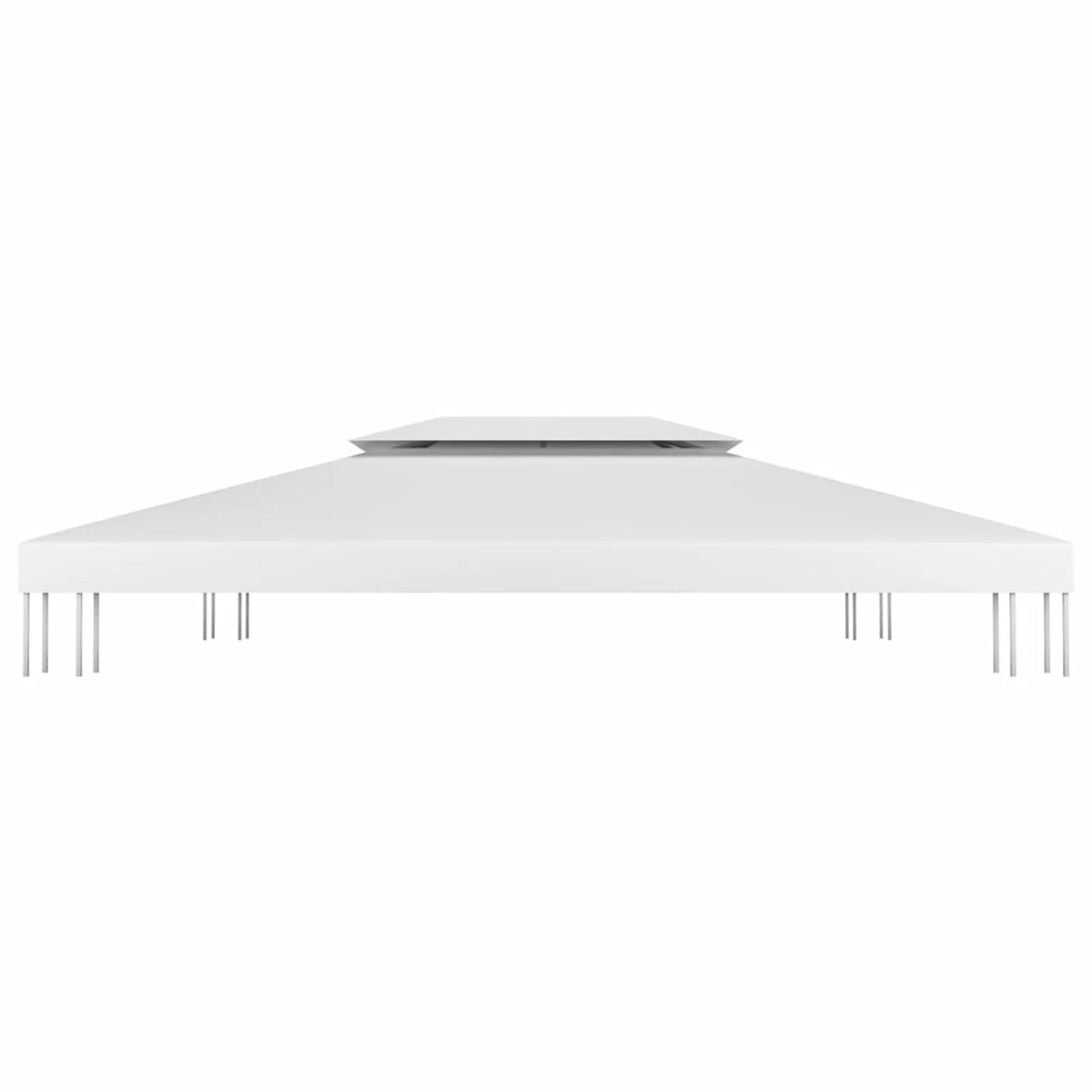 2-Tier Gazebo Cover 310 g/m² 13.1'x9.8' White K21537