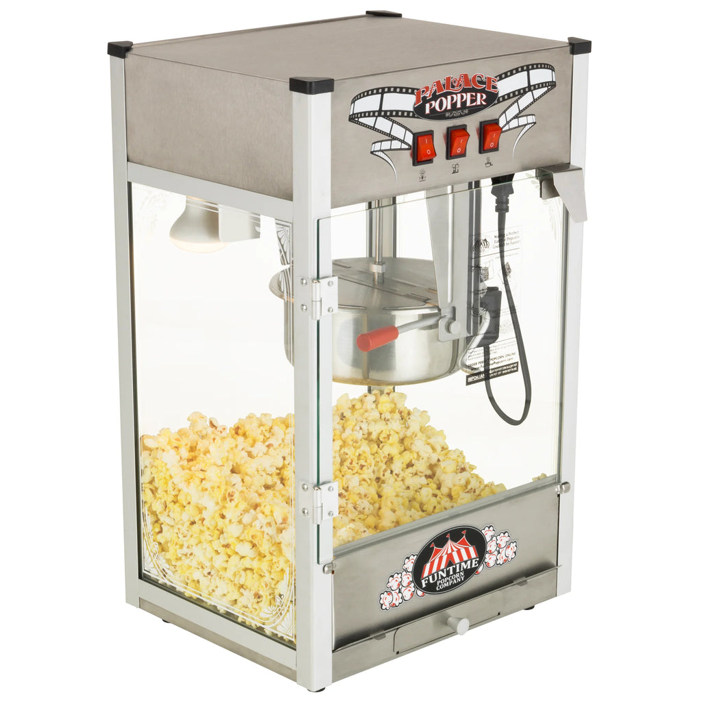 Commercial Popcorn Machine with Cart F909943