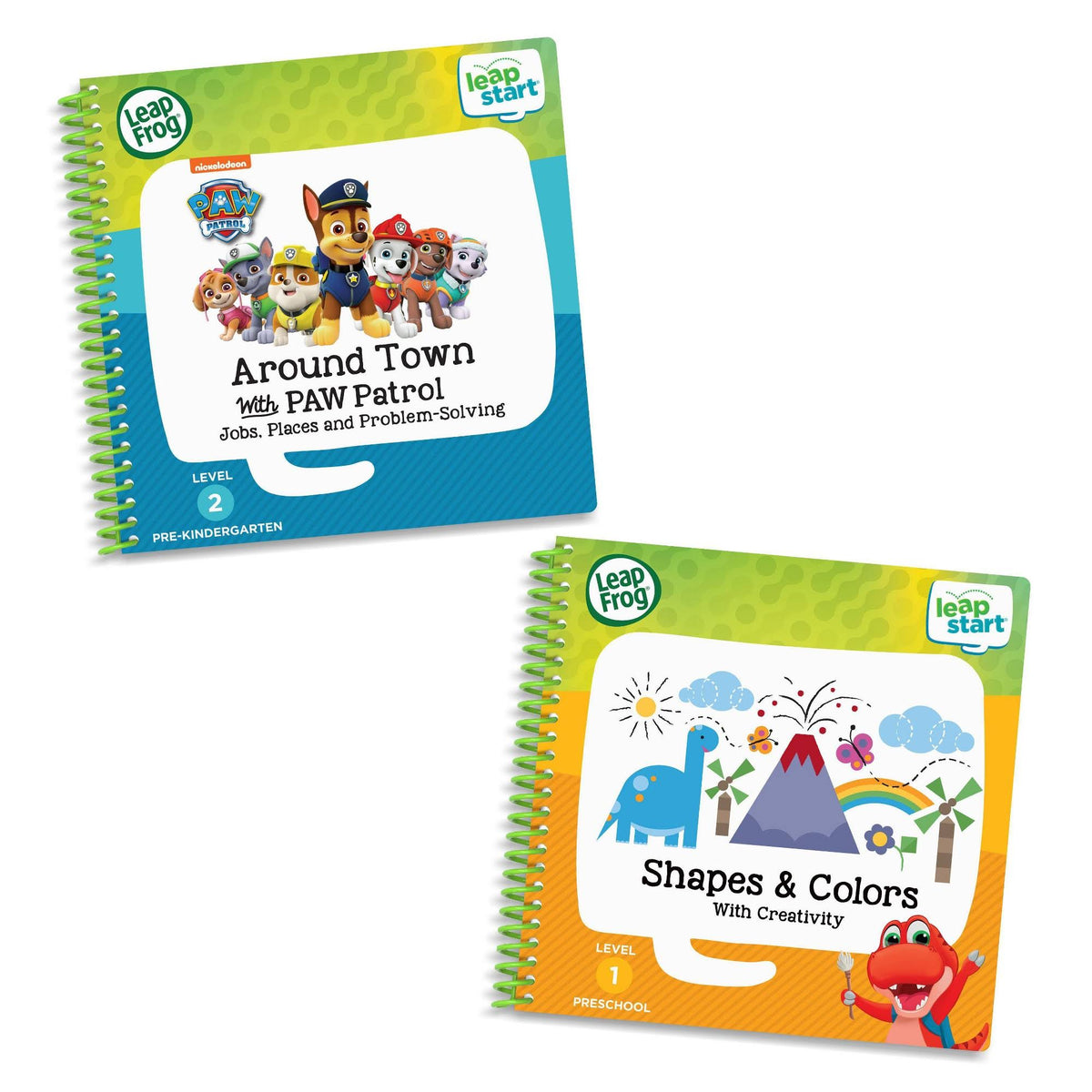2 Book Combo Pack Shapes Colors Around Town H994