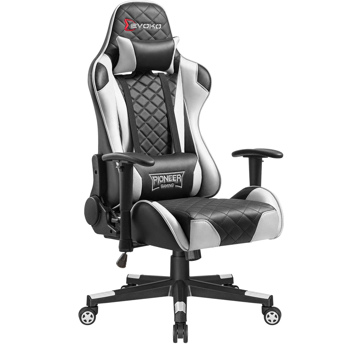 Red Ergonomic Gaming Chair with Headrest and Lumbar Support Z9168