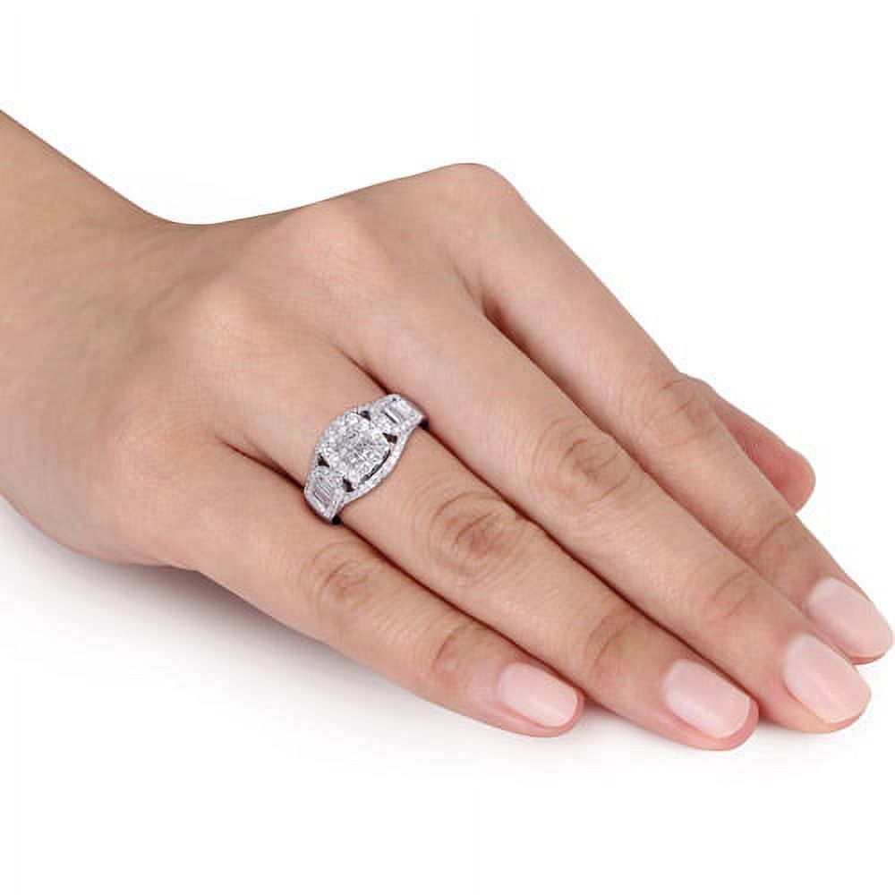 14kt White Gold Diamond Engagement Ring X77585