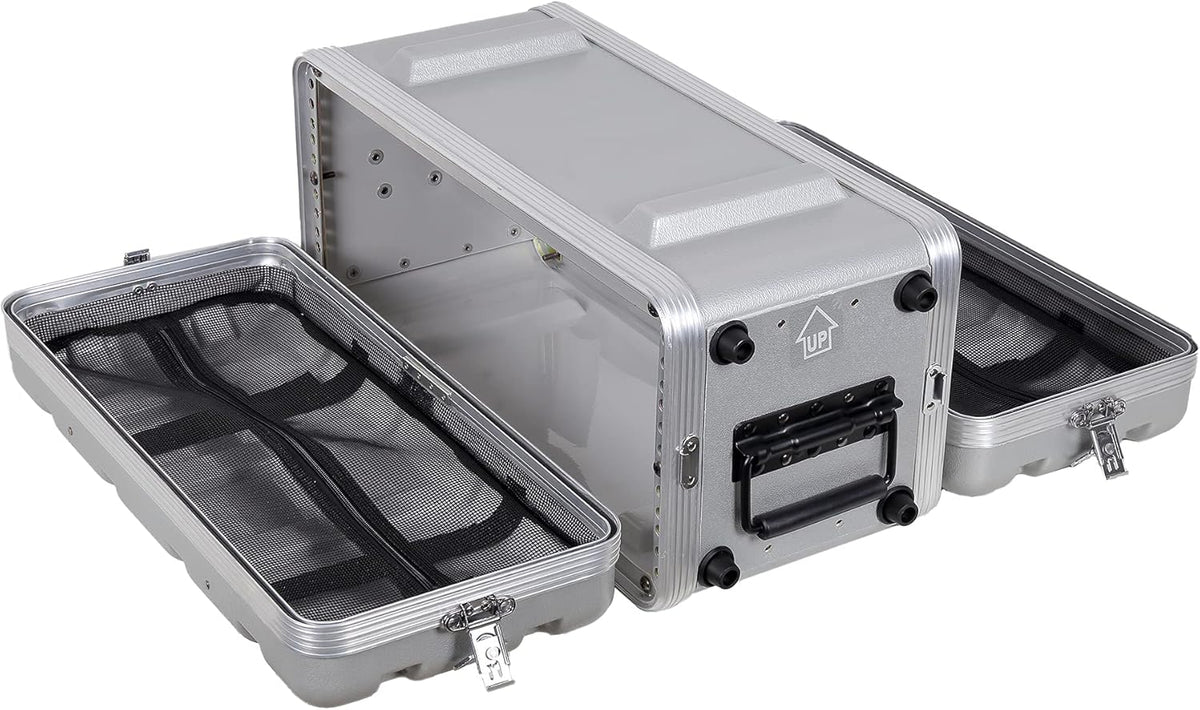 Silver 2U Rack Case N4699