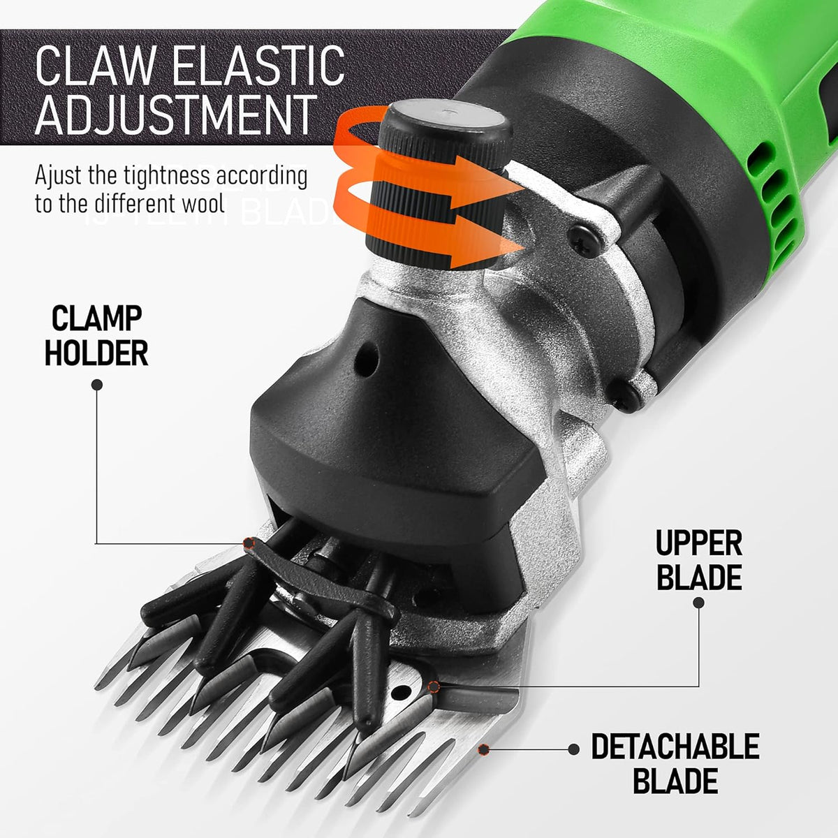 550W Electric Animal Grooming Kit for Sheep Goat Cattle I155