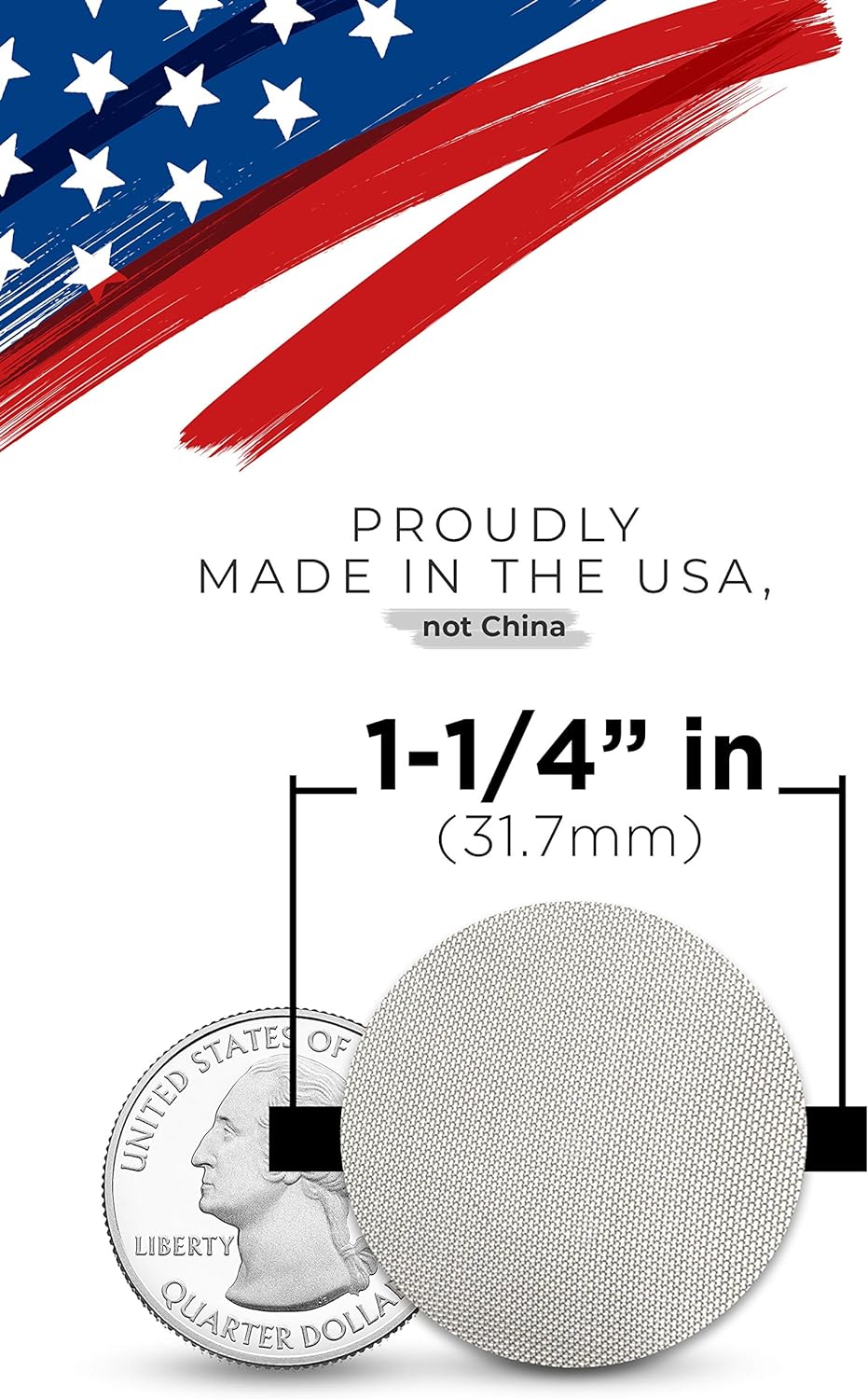 1.25" Pipe Screen Filters Extra Fine Mesh R436