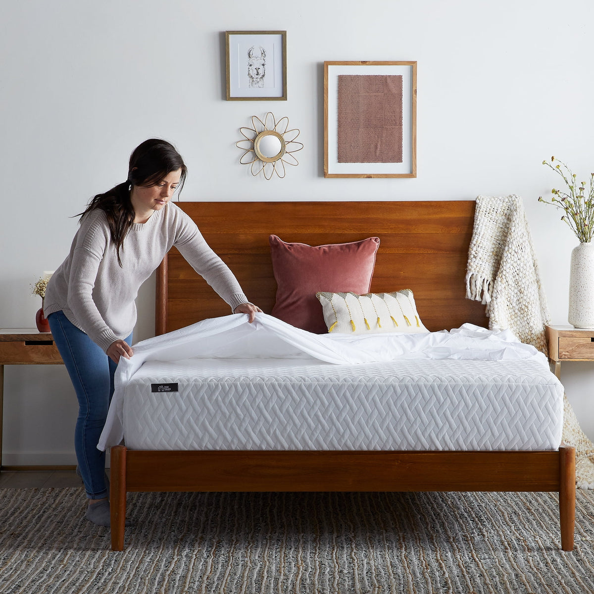 10" Medium Plush Gel Memory Foam Mattress, Queen G9175