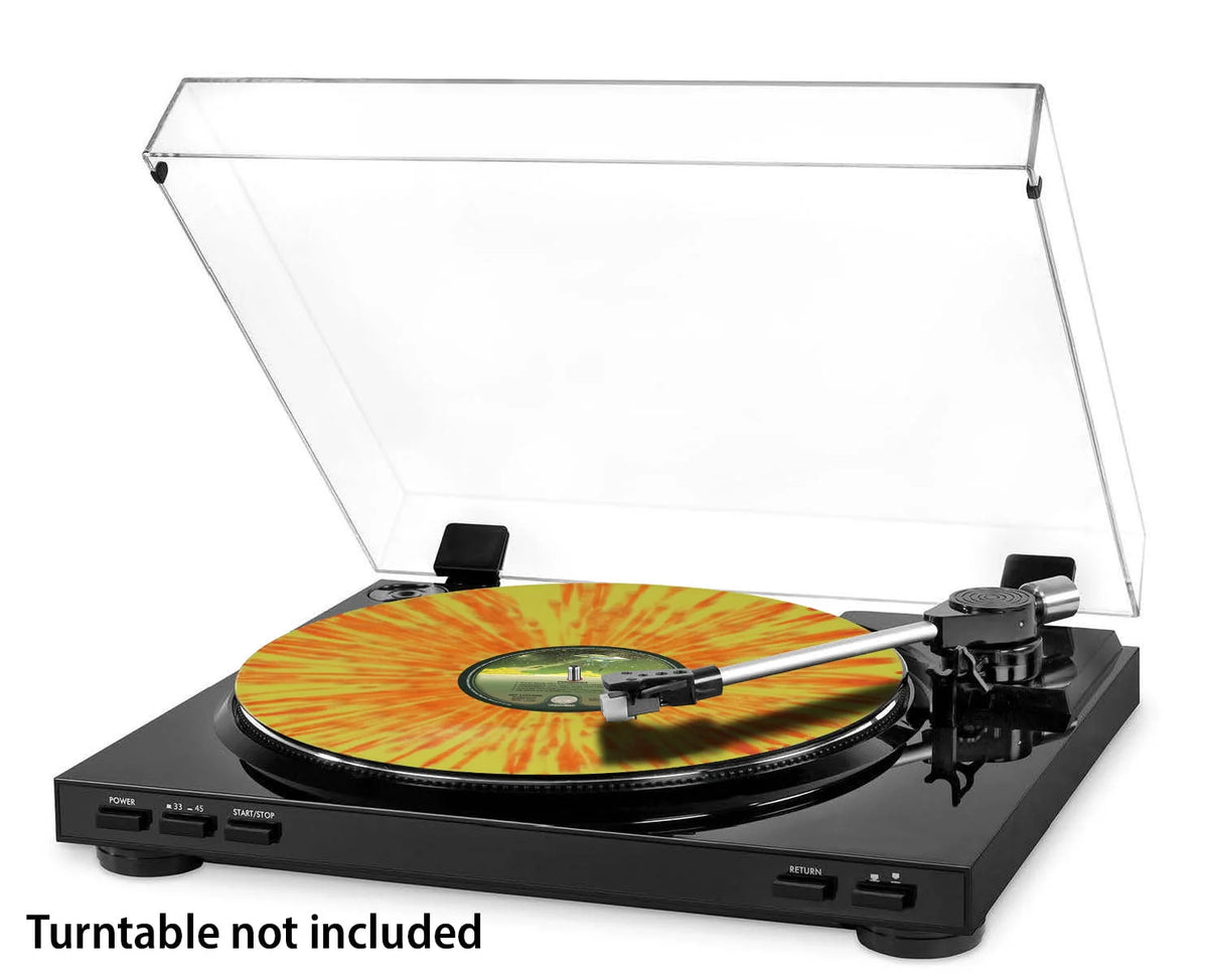 Orange & Yellow Splatter Vinyl Rock LP R717