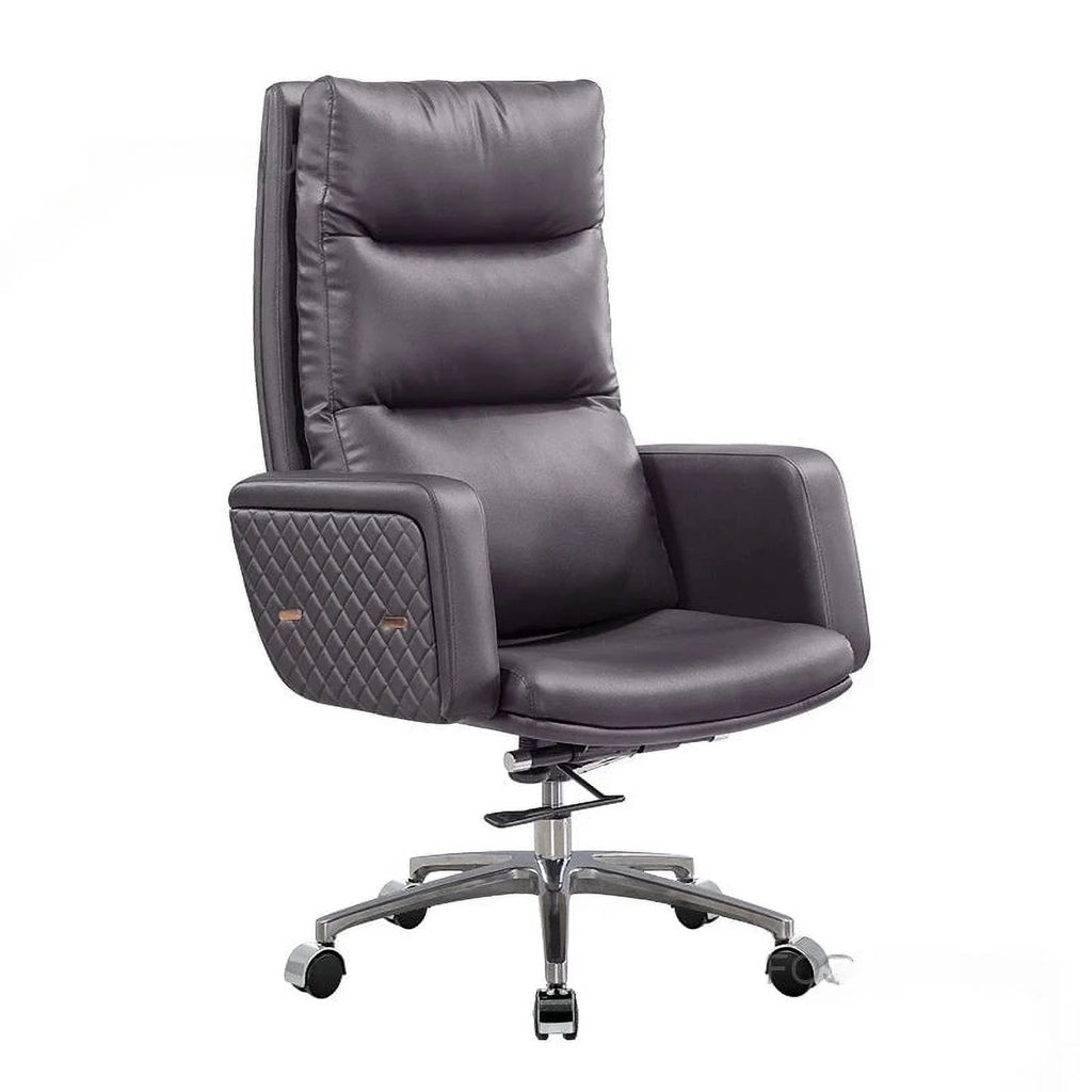 High Back Leather Office Chair L605596
