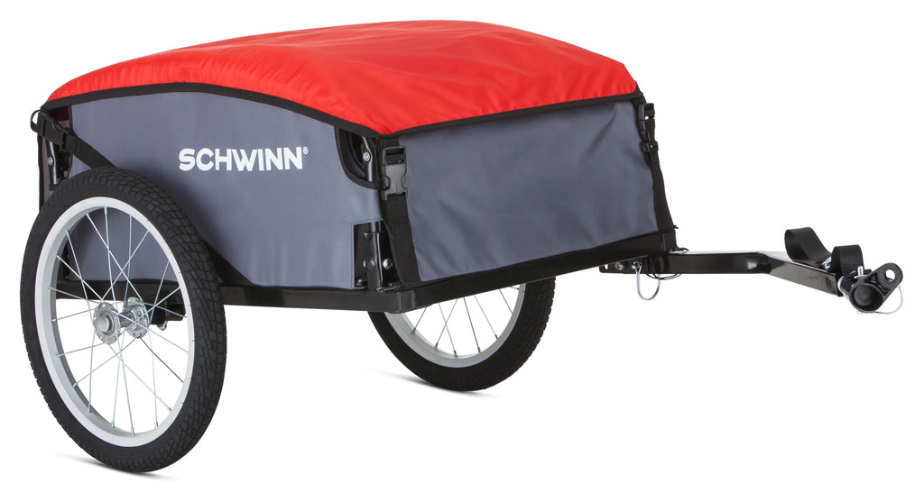 Cargo Trailer, 100 lbs capacity, gray / red R620102