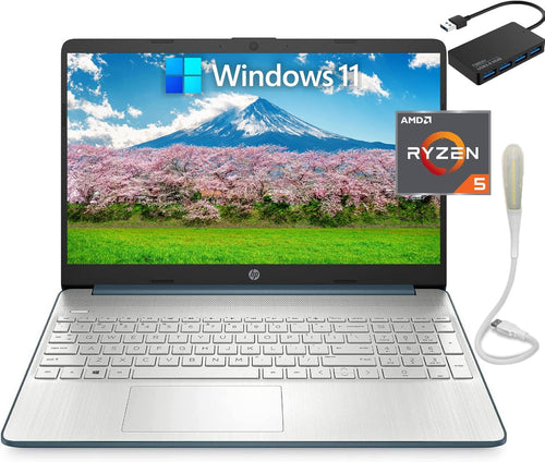 15.6" FHD Laptop, AMD Ryzen 5 6-Cores Processor, 16GB RAM, 512GB SSD, Silver L499038