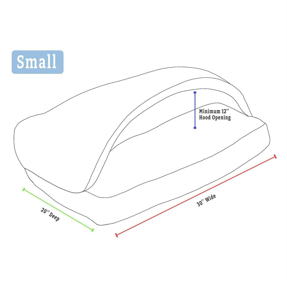 Rectangle Pet Bed J98019
