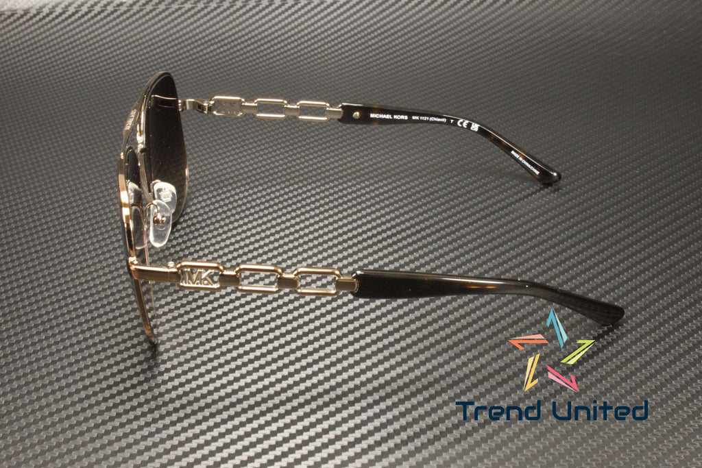 Caramel Silver Flash Pilot Sunglasses Y28828