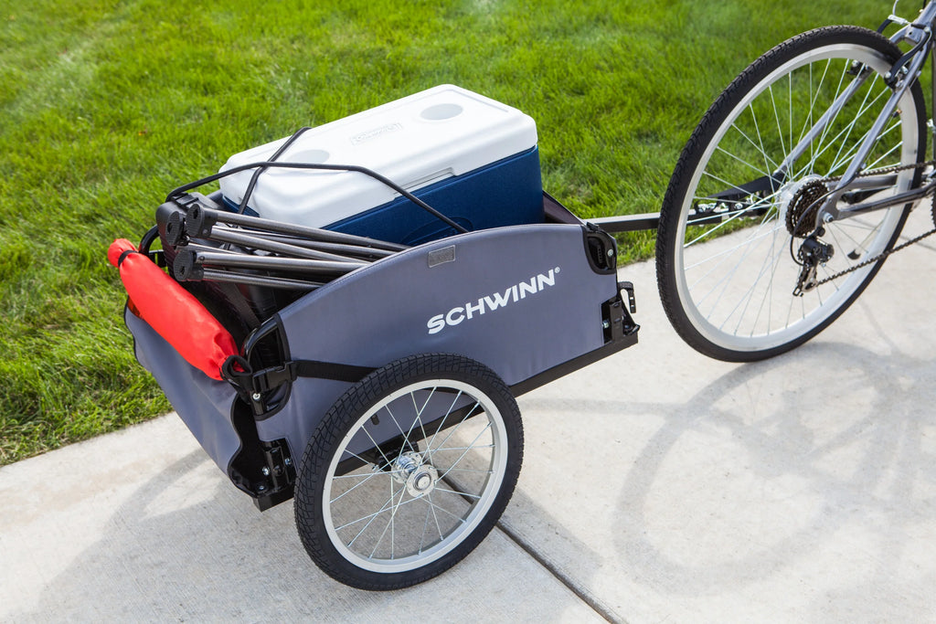 Cargo Trailer, 100 lbs capacity, gray / red R620102