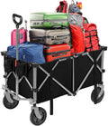 Folding Wagon Cart with Wheels J196166