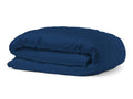 Navy Queen Cotton Duvet Cover U1775